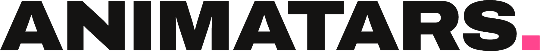 Animatars logo, black